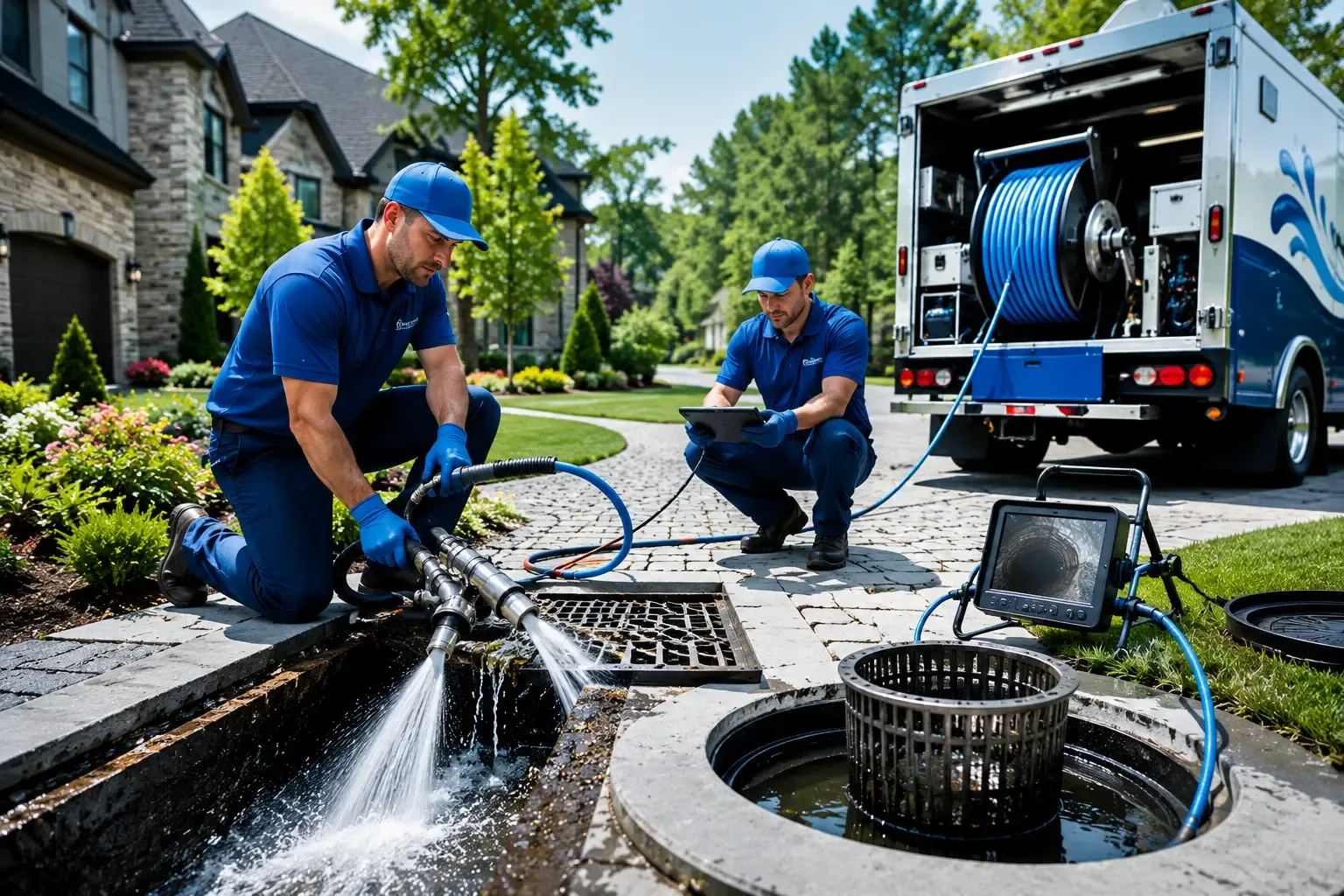 Local outdoor drain cleaning professionals in Pearl River, LA